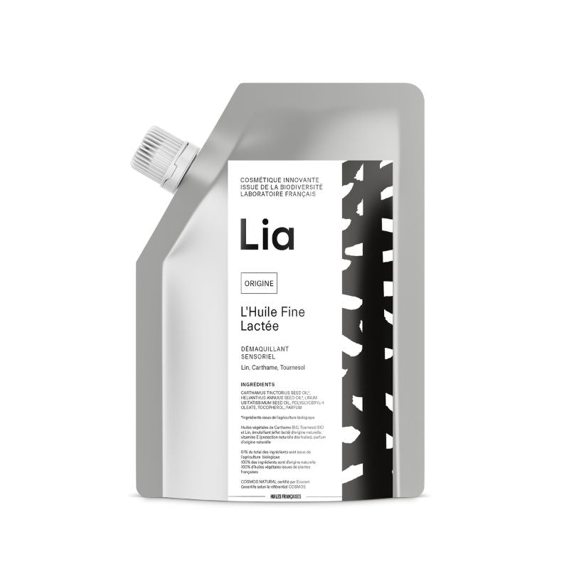 mock up recharge huile démaquillante fine lactée