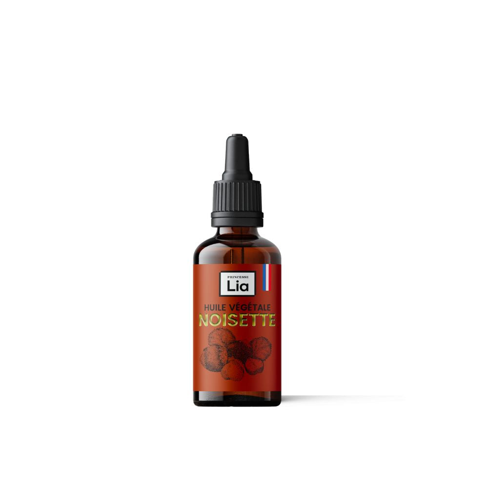Flacon 10ml huile de noisette française lia cosmetiques