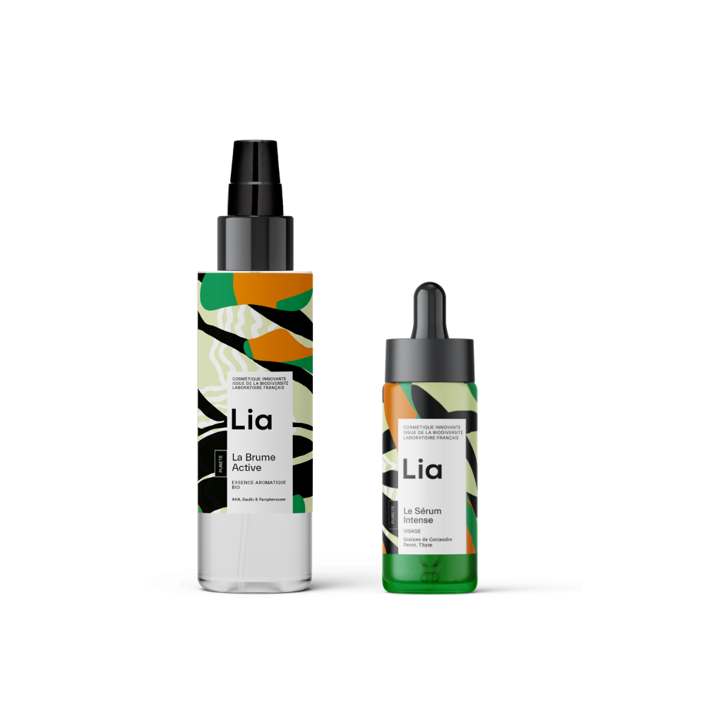photo du duo pureté brume pureté et sérum intense pureté