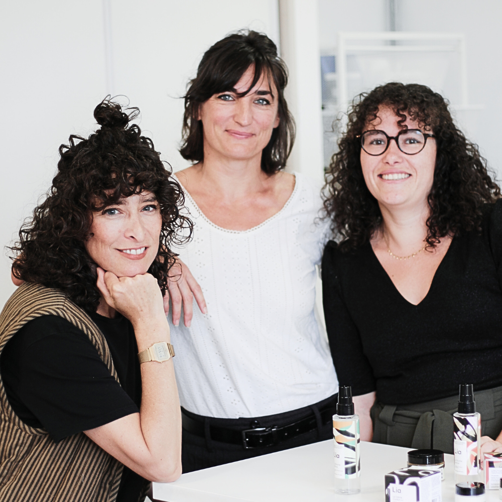 photo des 3 associées du Laboratoire LIA