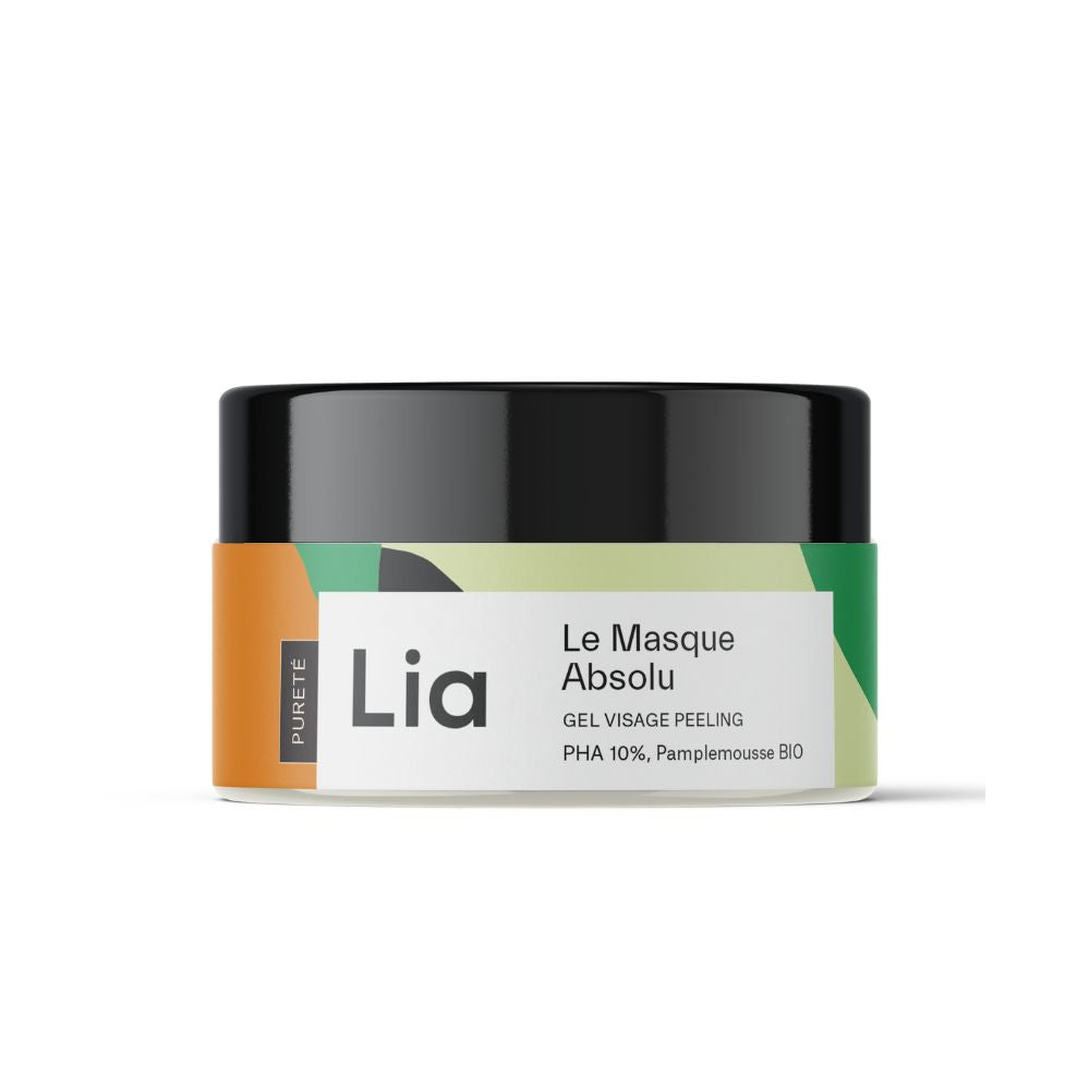 pot du gel peeling visage lia cosmetiques PHA