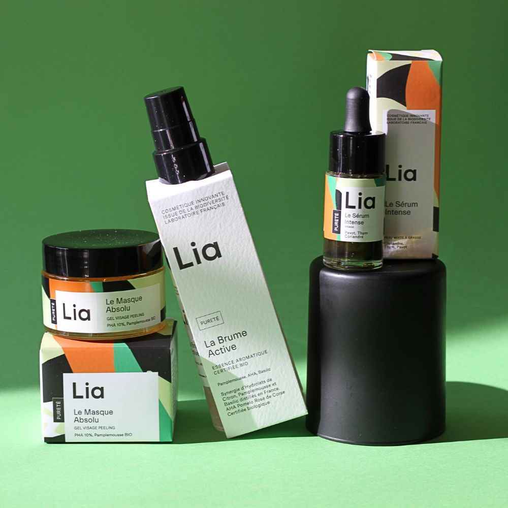 photo de la gamme pureté Laboratoire LIA