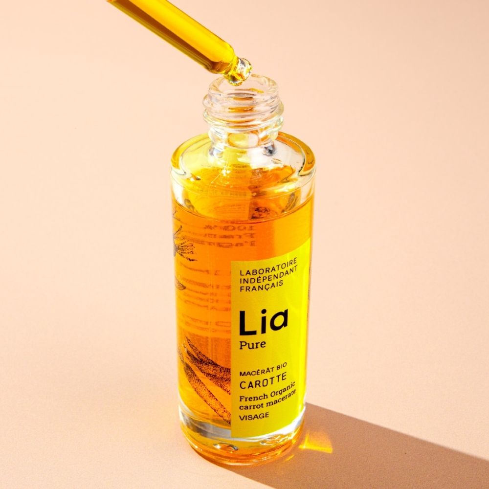 macérat de Carotte bonne mine BIO français Laboratoire LIA