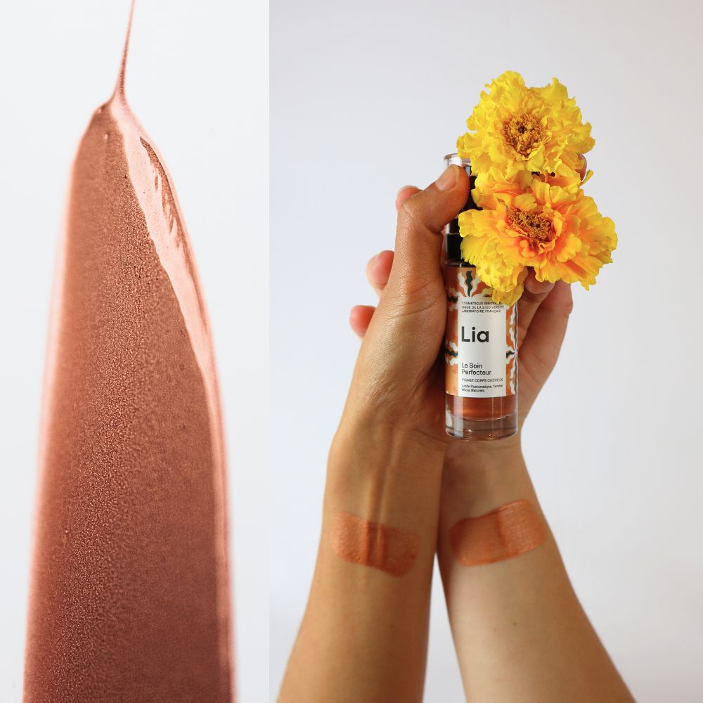 avoir la peau halée grâce au soin perfecteur du laboratoire lia