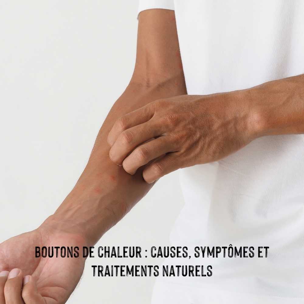 photo avec boutons de chaleur sur le bras