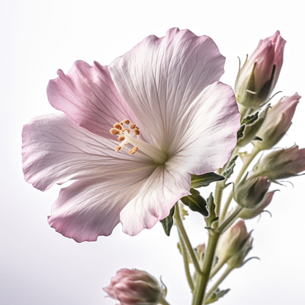 photo fleur de guimauve