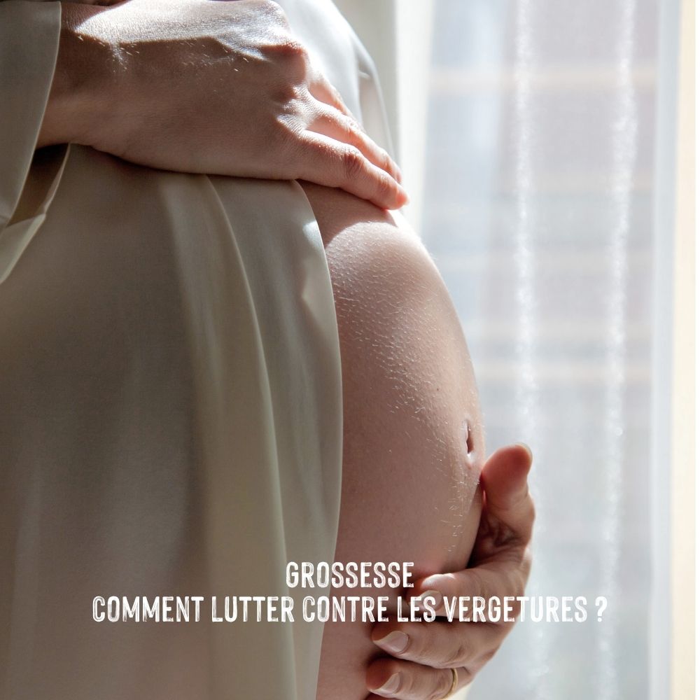Femme ventre femme enceinte sans vergeture