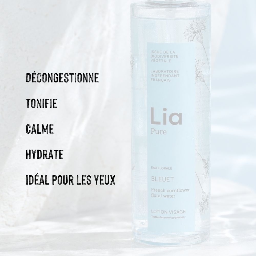 Bienfaits hydrolat de bleuet Laboratoire LIA