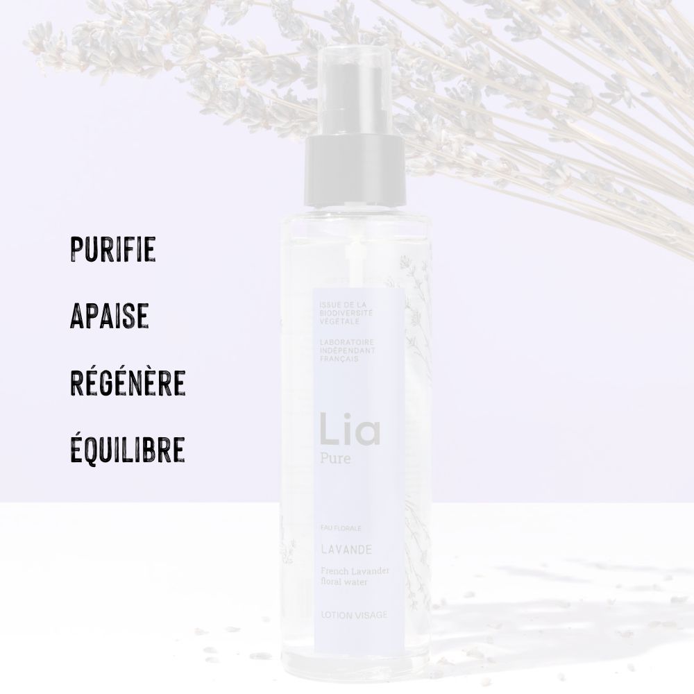 Bienfaits Eau florale de lavande bio rechargeable 100ml