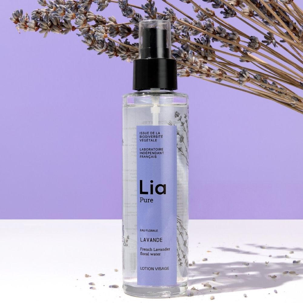 photo flacon eau florale lavande Lia Pure