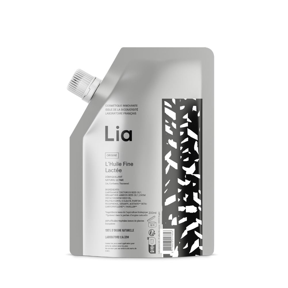 huile démaquillante visage recharge 200ml Laboratoire LIA