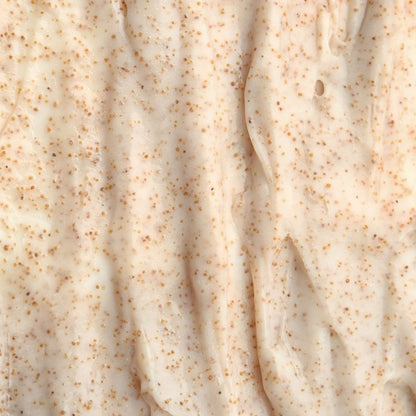 texture gommage corps grains de prune BIO