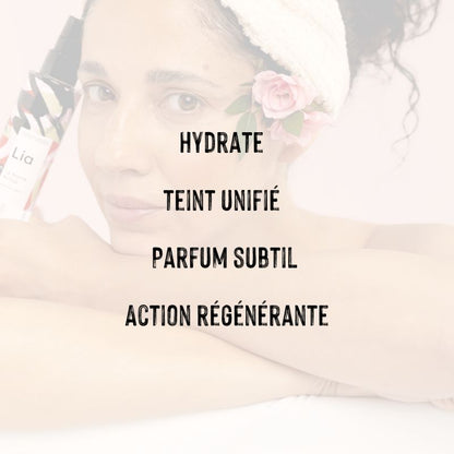 vertus de la brume active Eclat du laboratoire lia