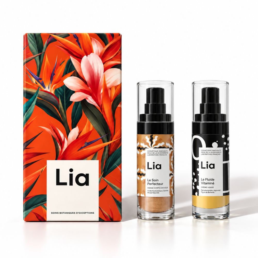 coffret Noël Laboratoire Lia perfecteur et Fluide Vitaminé