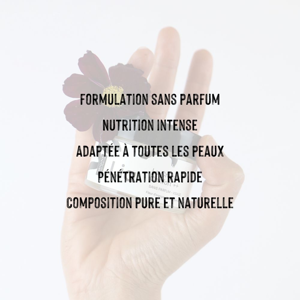 crème confort sans allergène laboratoire lia