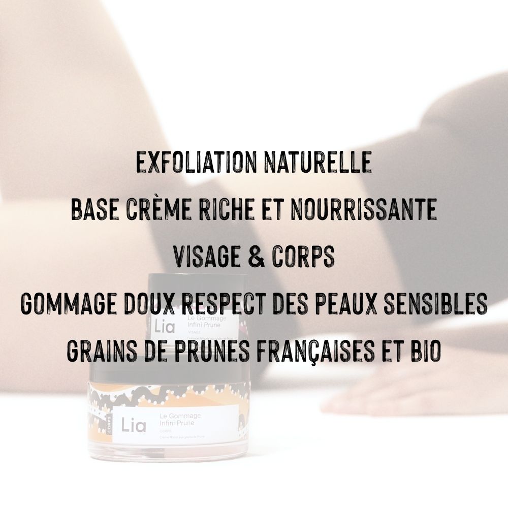 vertus du duo Gommage et Corps du Laboratoire LIA