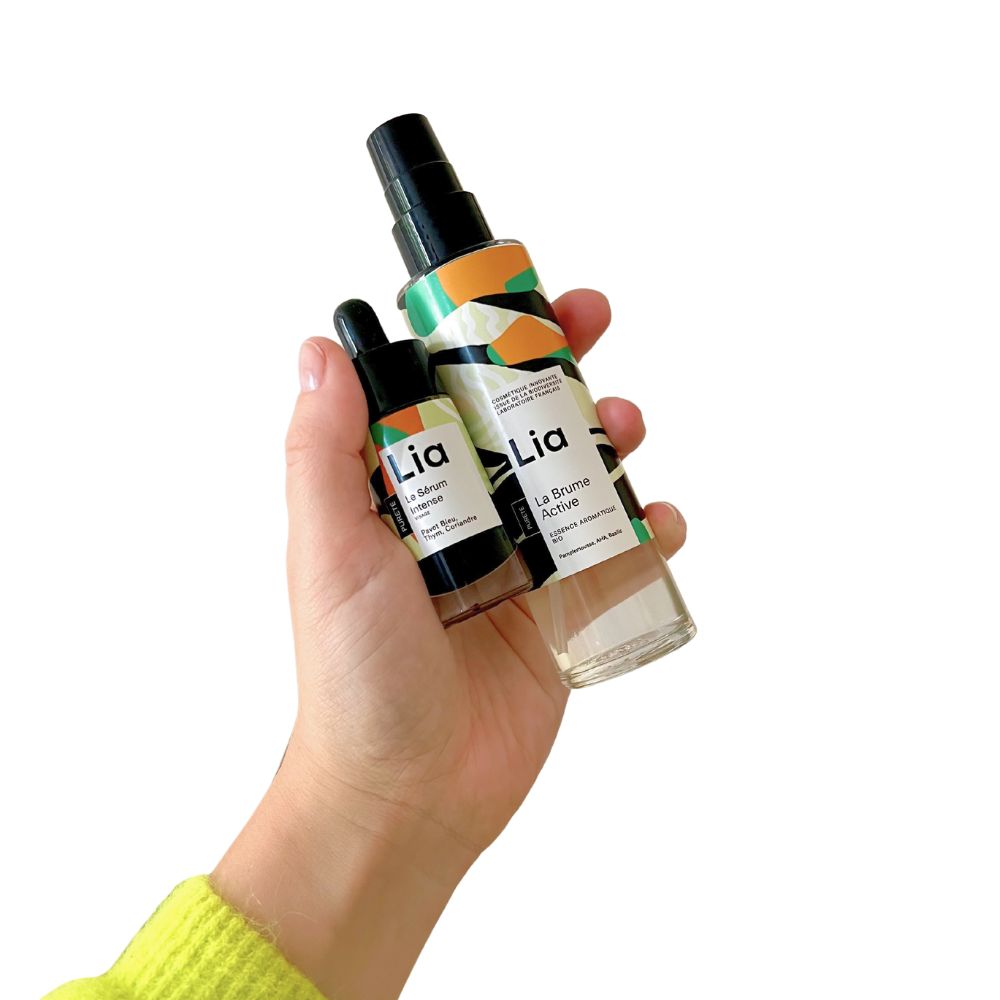Duo spécial imperfections avec une brume visage et un sérum huileux Princesse Lia