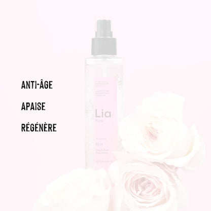 propriétés eau florale de rose lia cosmetiques