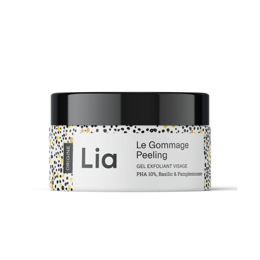 Photo pot 50ml de soin visage peeling laboratoire lia