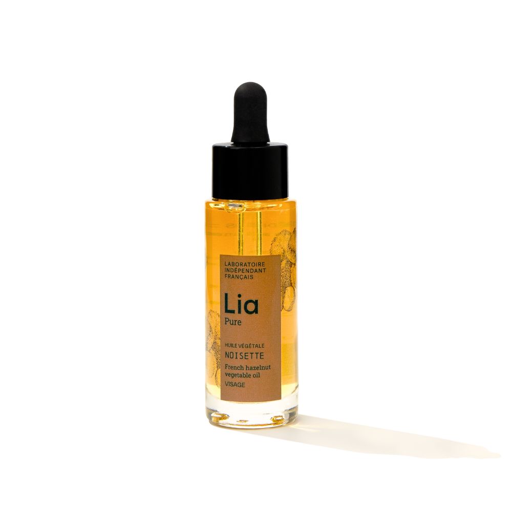 photo flacon huile de noisette Laboratoire LIA