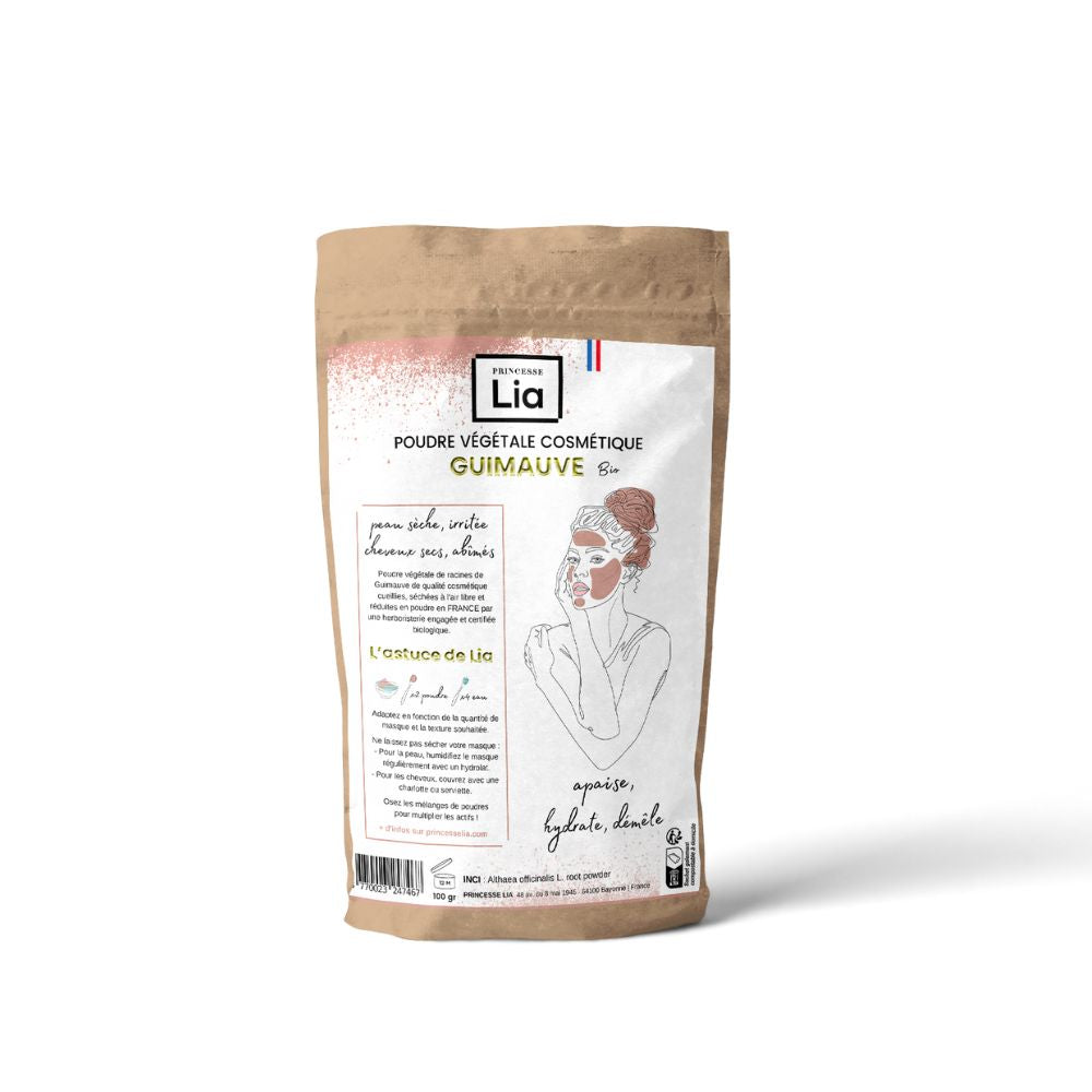 sachet poudre de guimauve bio Laboratoire LIA