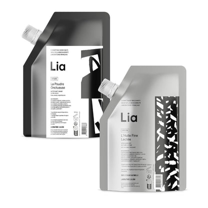 recharge démaquillant et nettoyant visage du Laboratoire LIA
