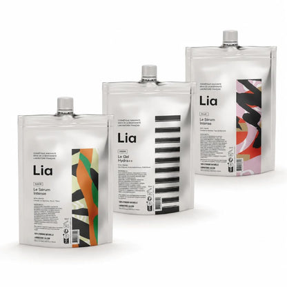 recharges gel hydra++ et Sérum intense Laboratoire LIA